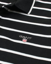 G-A-N-T IMPORTED MEN'S STRIPPER POLO SHIRT (BLACK)
